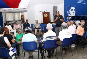 Comunicadores populares se reunieron en el Salón Simón Bolívar de la UBV
