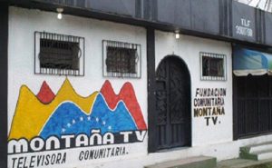 Sede de la televisora en la población de Cordero